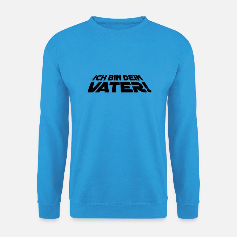 ich_bin_dein_vater_15x5_1f - Unisex Pullover - Meeresblau