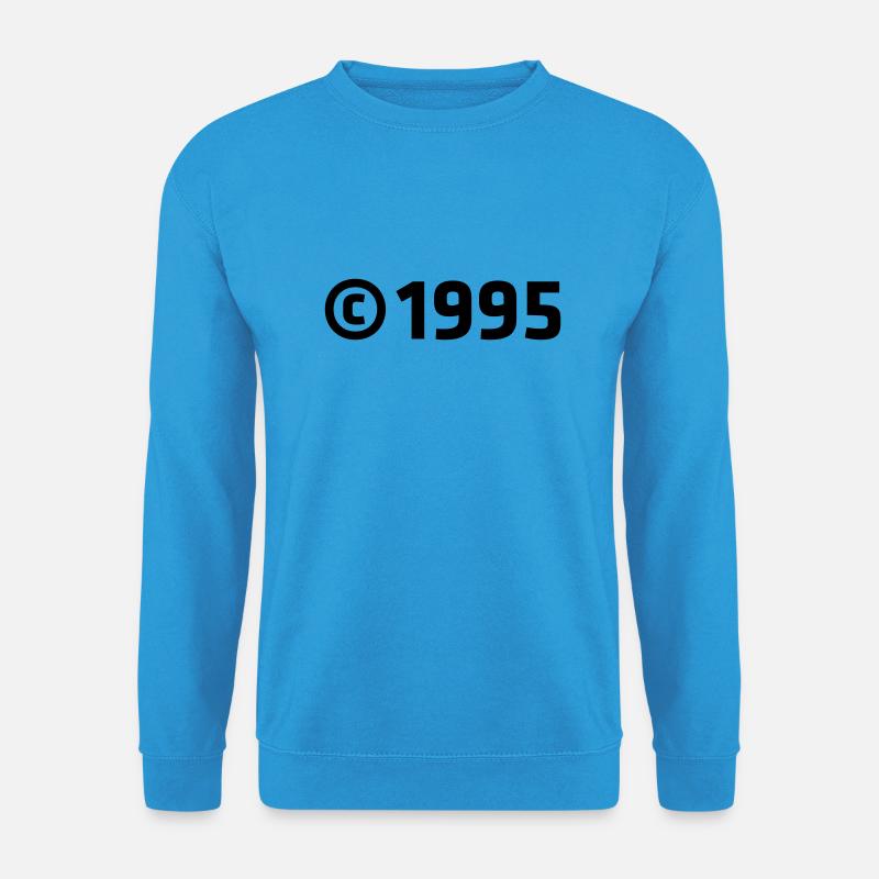 Copyright 1995 - Unisex Pullover - Meeresblau