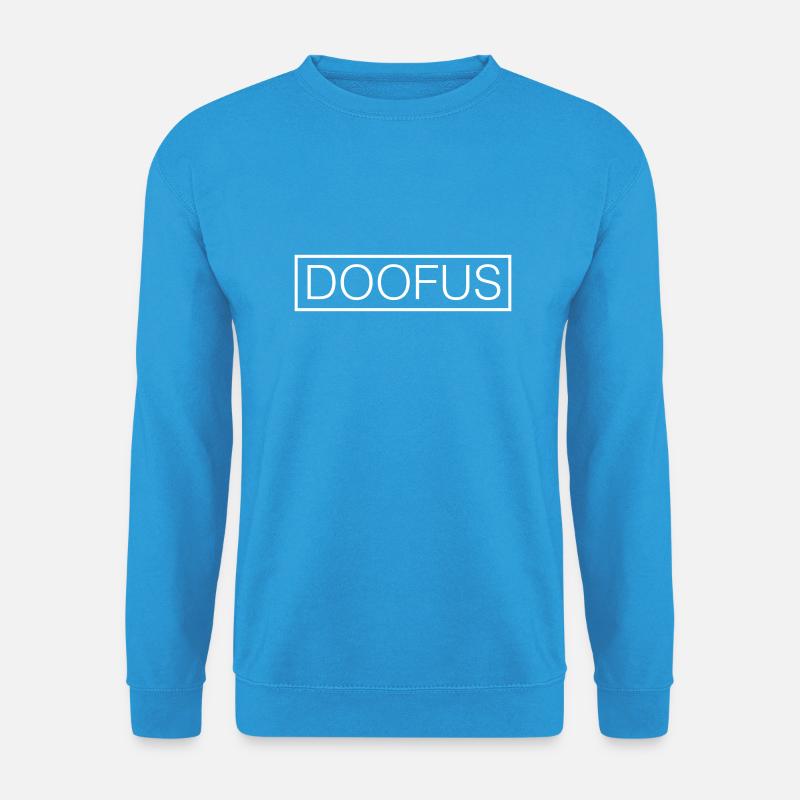 doofus - Unisex Pullover - Meeresblau