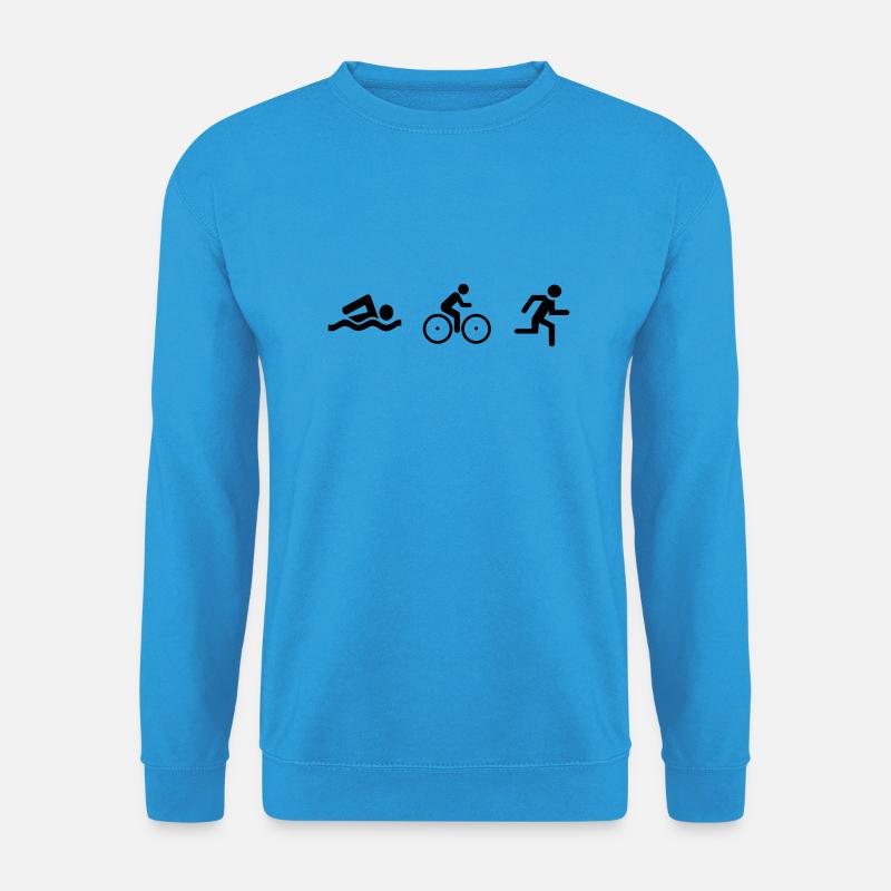 triathlon - Unisex Pullover - Meeresblau