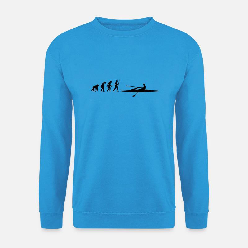 Ruderer Evolution - Unisex Pullover - Meeresblau