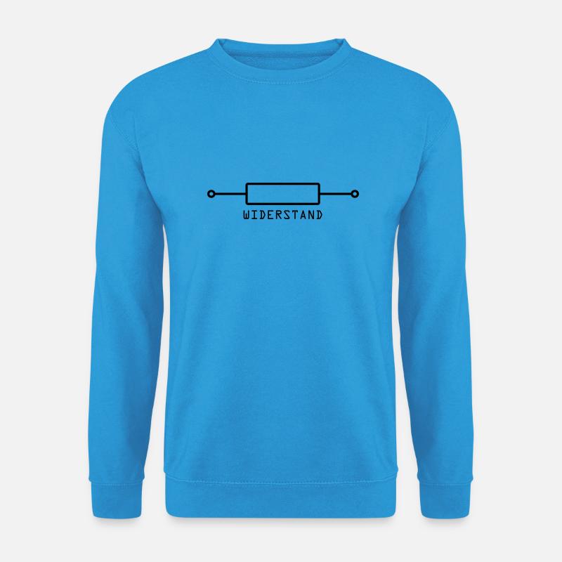 Widerstand - Unisex Pullover - Meeresblau