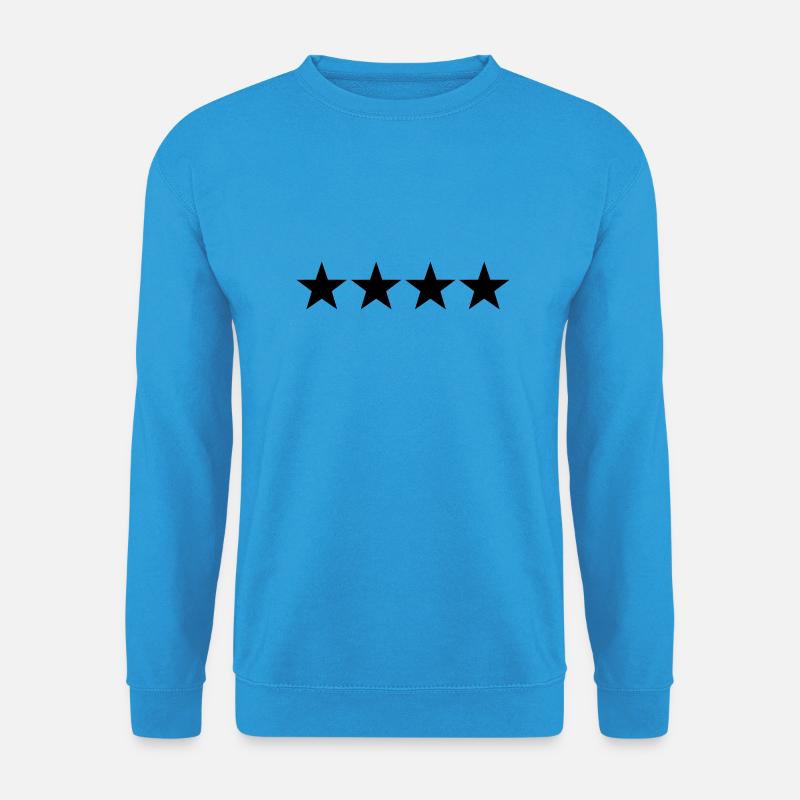 4-Sterne-Allgemeine - Unisex Pullover - Meeresblau