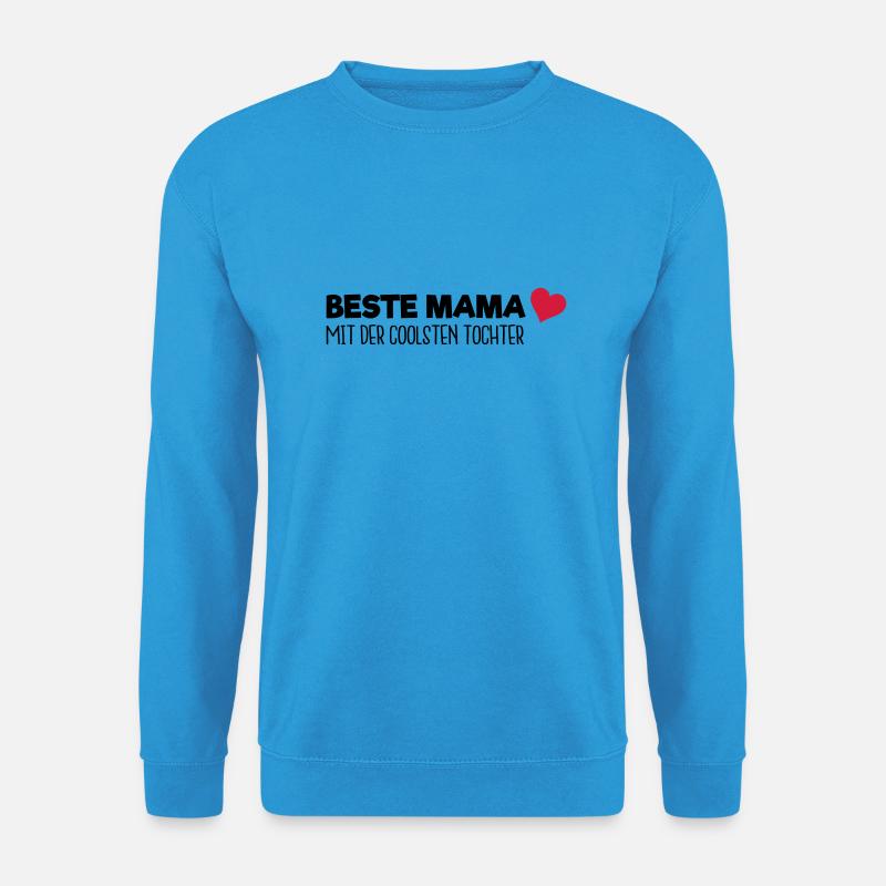 Beste Mama - Unisex Pullover - Meeresblau