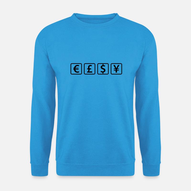 money__f1 - Unisex Pullover - Meeresblau