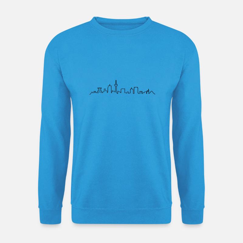Skyline Essen - Unisex Pullover - Meeresblau