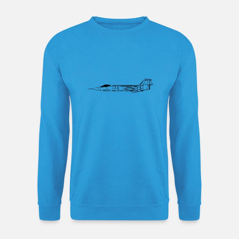 f104_vec_1 de - Unisex Pullover - Meeresblau