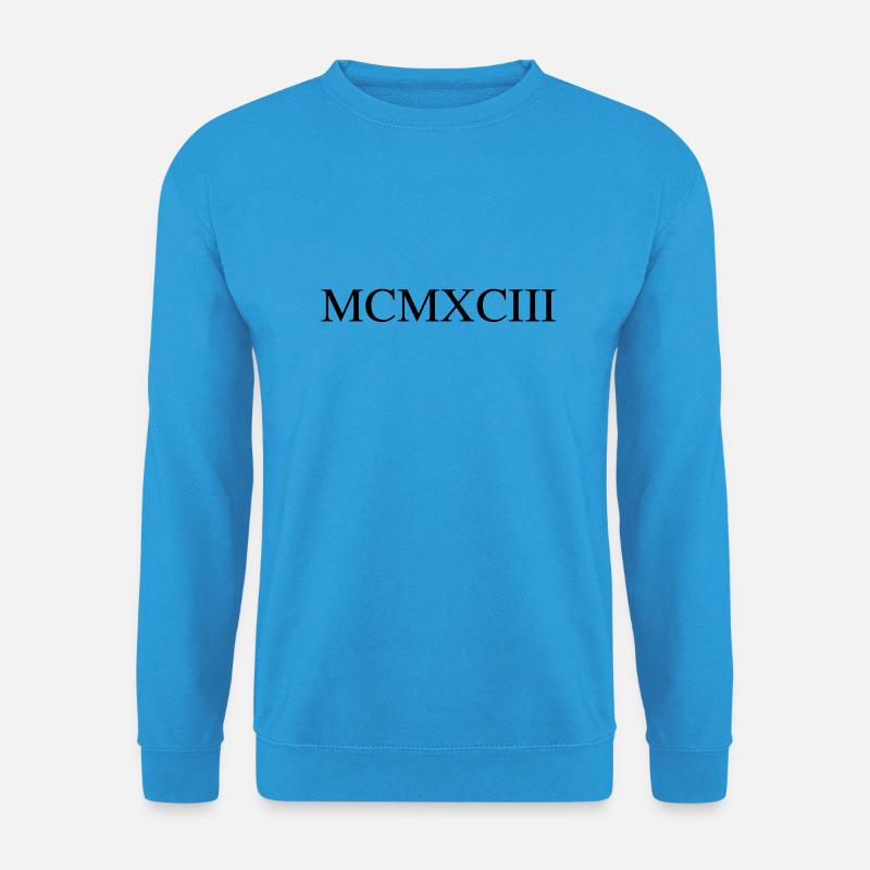 1993 - Unisex Pullover - Meeresblau