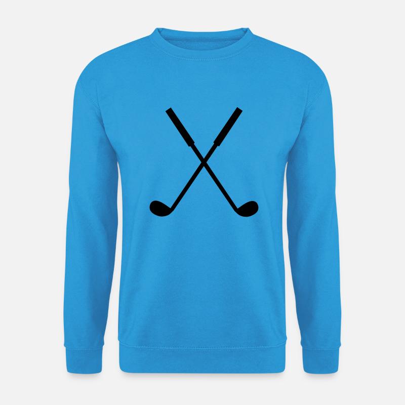golfschläger - Unisex Pullover - Meeresblau