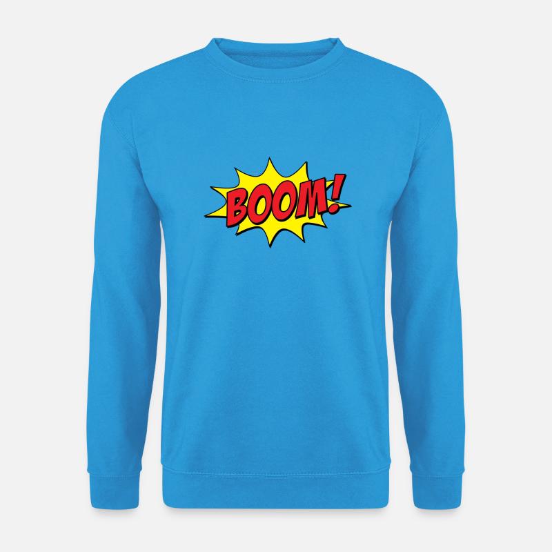 Boom Kloppo! - Unisex Pullover - Meeresblau