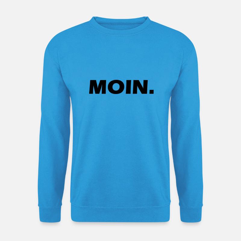 Moin. - Unisex Pullover - Meeresblau