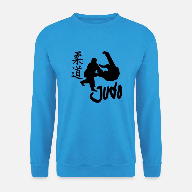 judo - Unisex Pullover - Meeresblau
