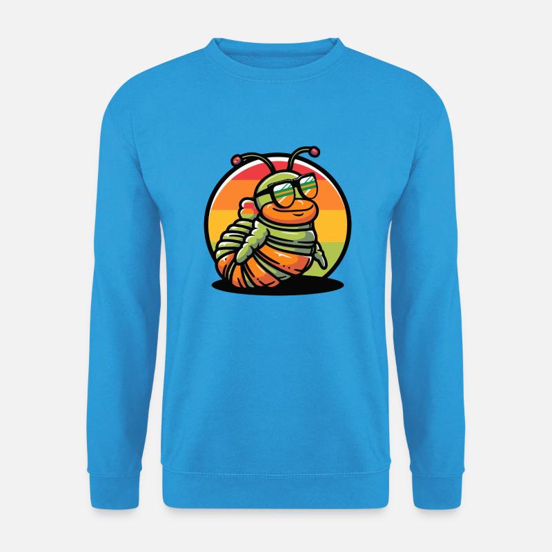 Wurm Cool Sommer - Unisex Pullover - Meeresblau