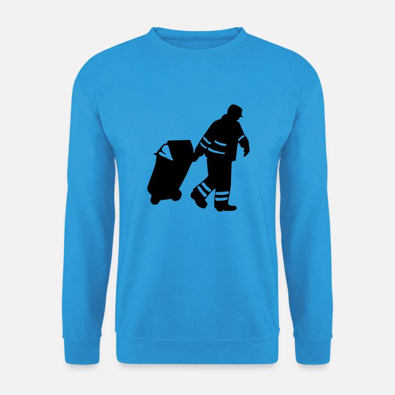 Garbage Man - Unisex Sweatshirt - sea blue