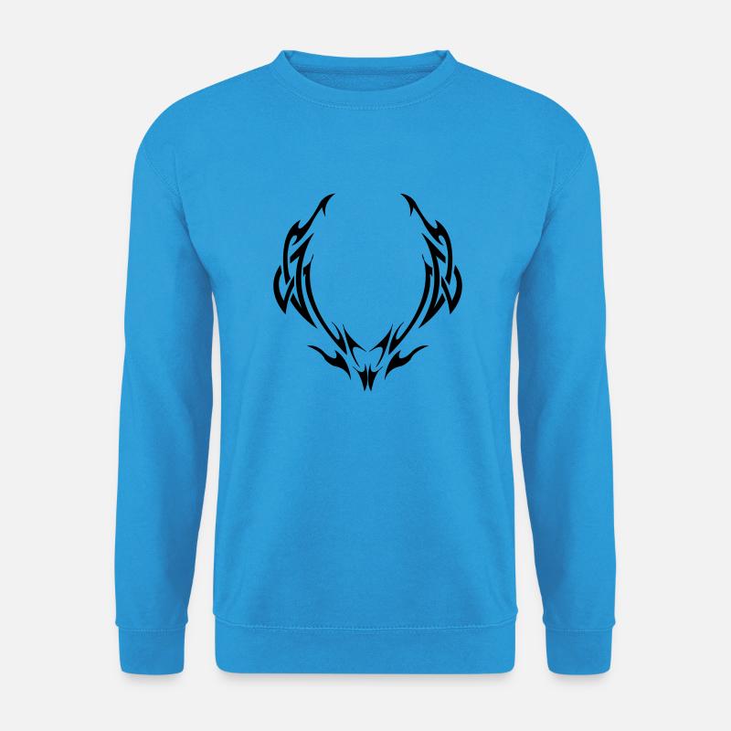tribal_01 - Unisex Pullover - Meeresblau