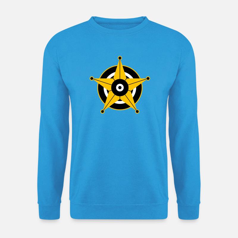 Sheriff Stern - Unisex Pullover - Meeresblau