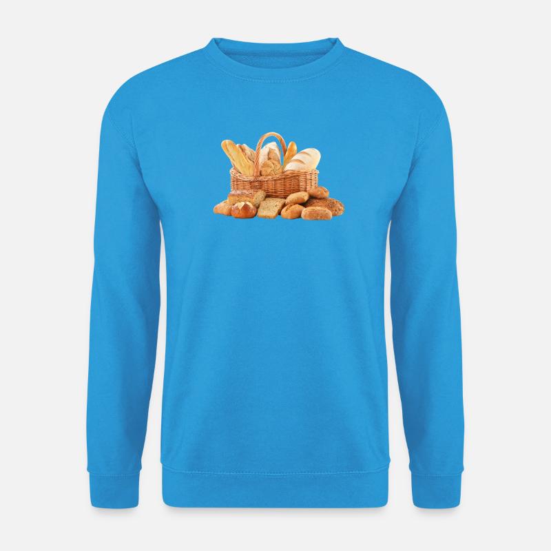 Brot Pain Bread - Unisex Pullover - Meeresblau
