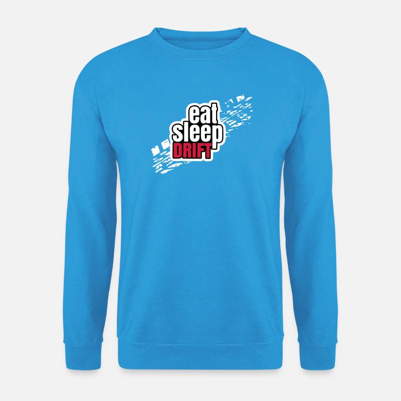 Manger la dérive du sommeil - Sweat-shirt Unisexe - bleu mer