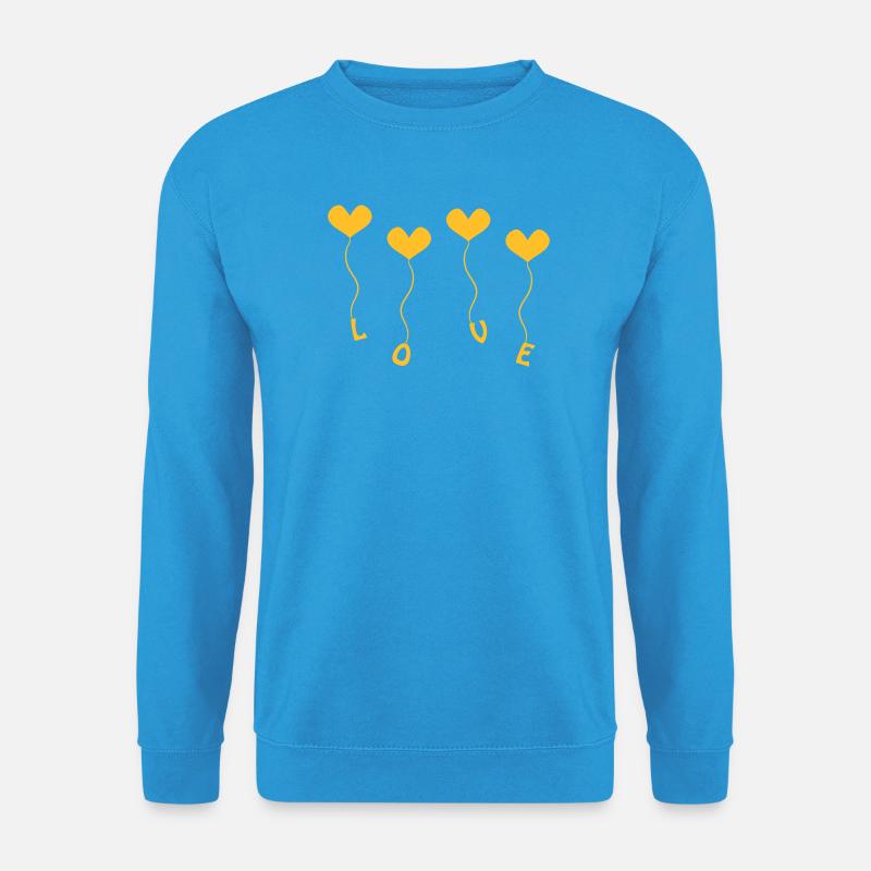 Love (4) - Unisex Sweatshirt - sea blue