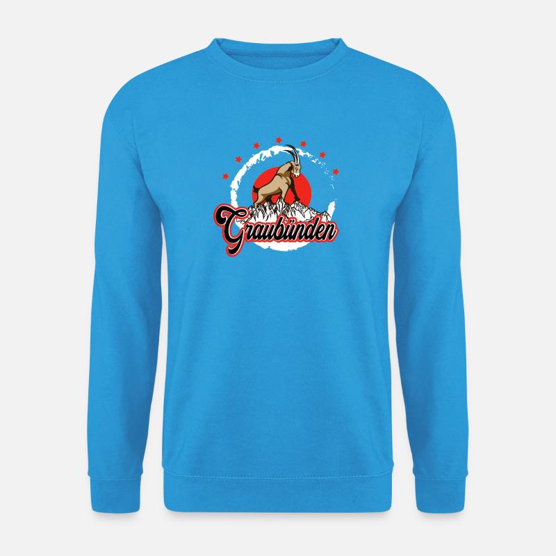 Graubünden Steinbock - Unisex Pullover - Meeresblau