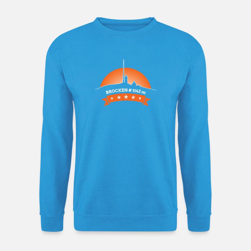 # Brocken - Wir lieben den Harz - Unisex Pullover - Meeresblau