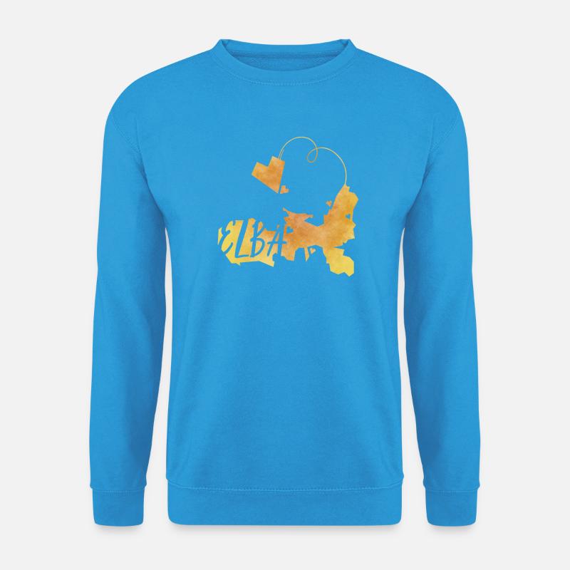 Elba - Unisex Pullover - Meeresblau