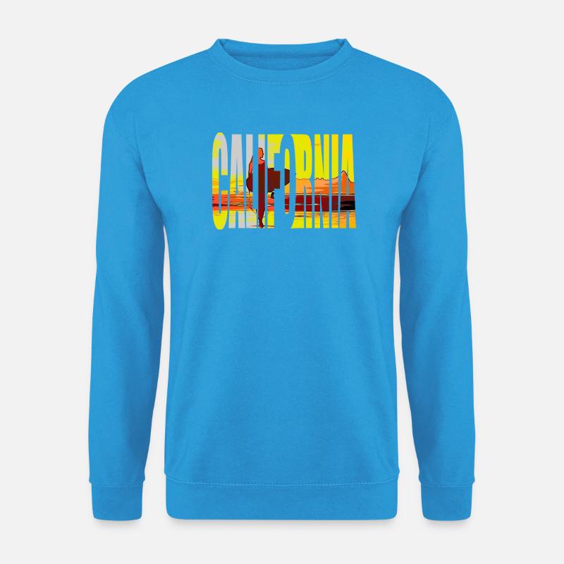 KALIFORNIEN - Unisex Pullover - Meeresblau
