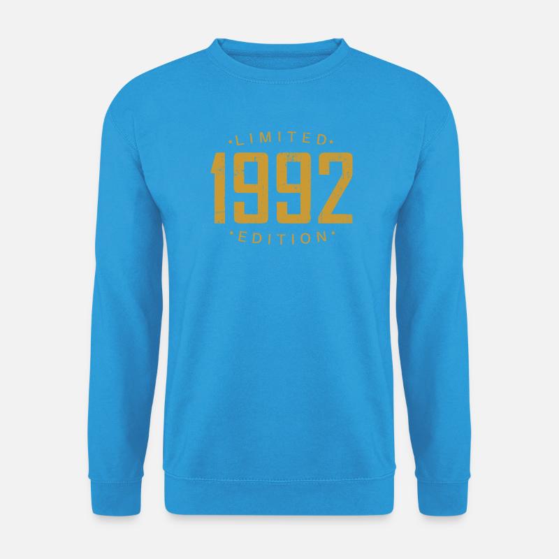 1992 Limited Edition Gold - Unisex Pullover - Meeresblau