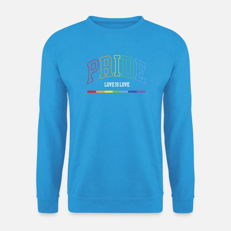 Stolz. Liebe ist Liebe - Unisex Pullover - Meeresblau