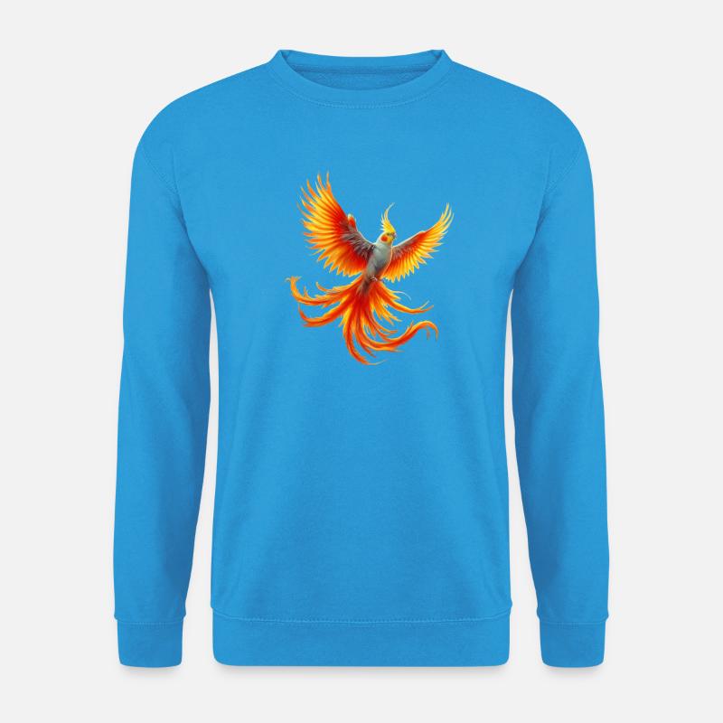 Nymphensittich (15) - Unisex Pullover - Meeresblau
