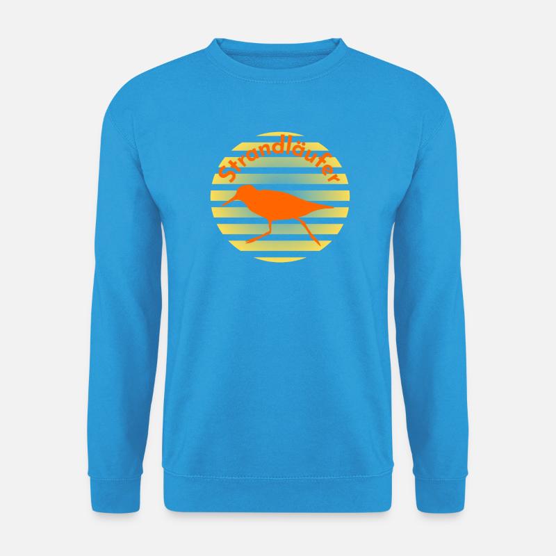 Strandläufer - Unisex Pullover - Meeresblau