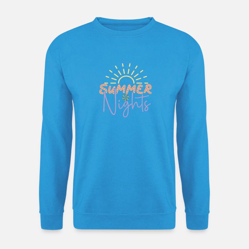 Sommernächte - Unisex Pullover - Meeresblau