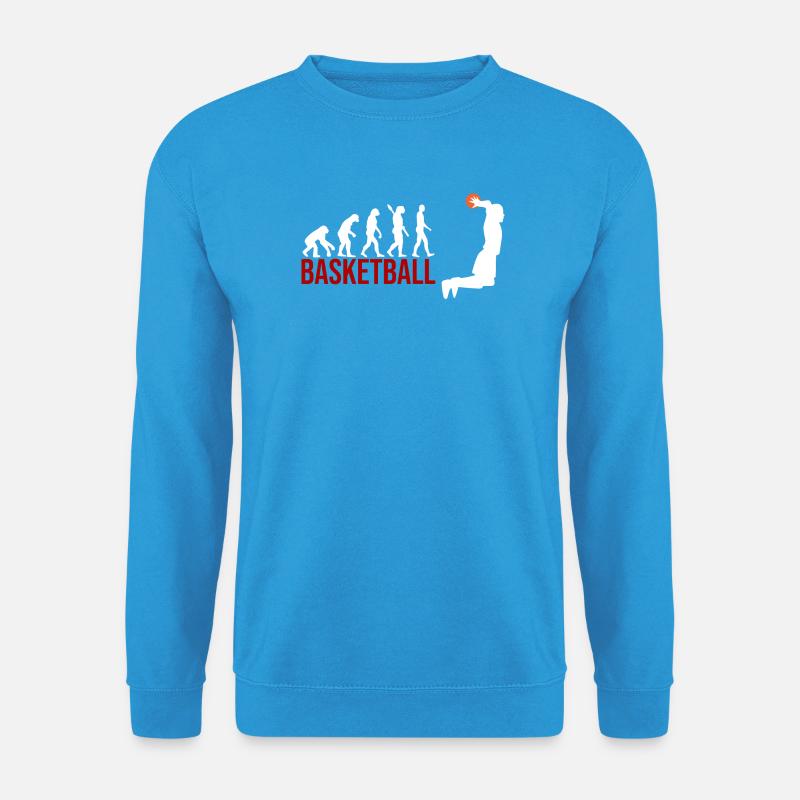 Evolution Basketball - Unisex Pullover - Meeresblau