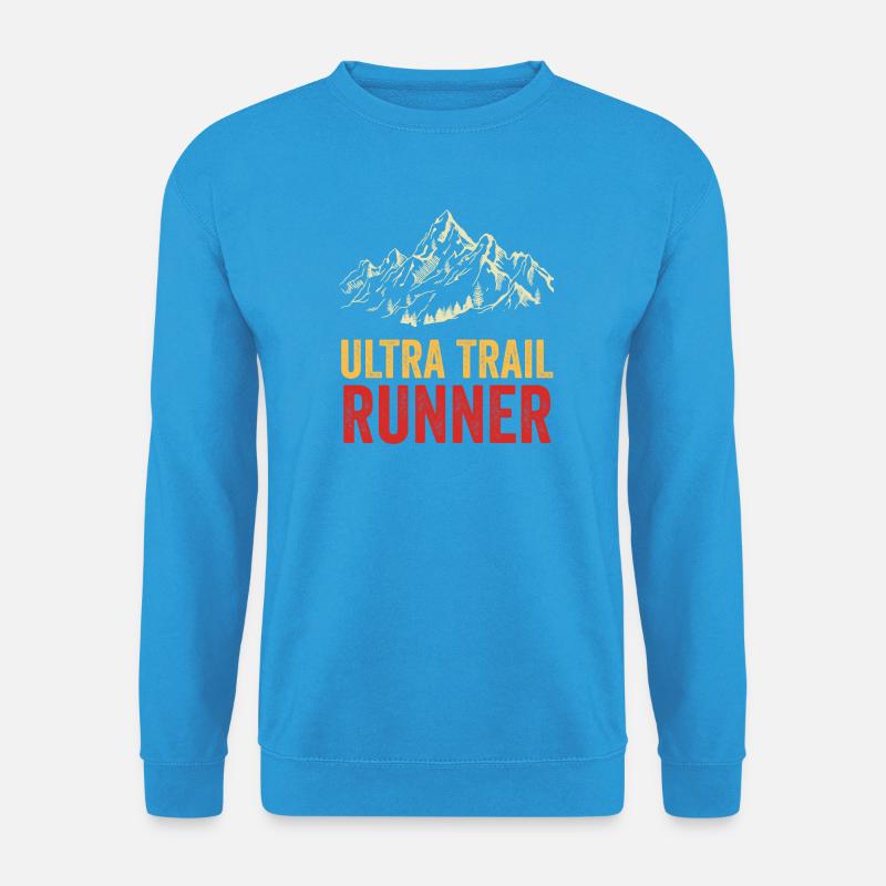 UltraTrail-Läufer - Unisex Pullover - Meeresblau