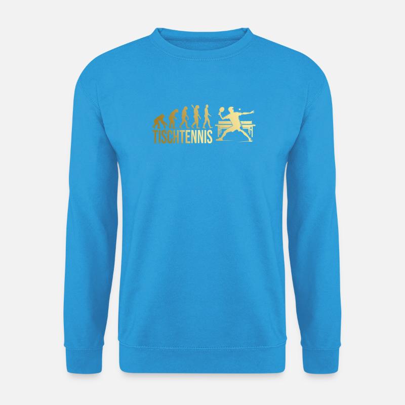 Evolution Tischtennis - Unisex Pullover - Meeresblau