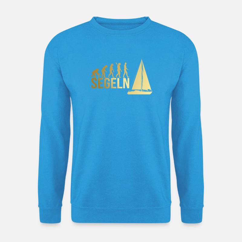 Evolution Segeln - Unisex Pullover - Meeresblau