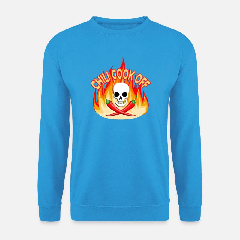 Chili Cook Off - Unisex Pullover - Meeresblau