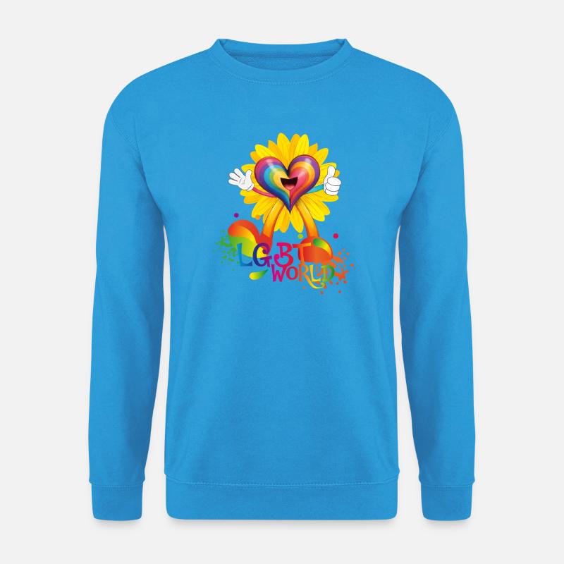 LGBT-WELT - Unisex Pullover - Meeresblau