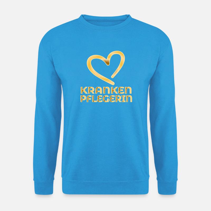 DANKESCHÖN KRANKENPFLEGERIN - Unisex Pullover - Meeresblau