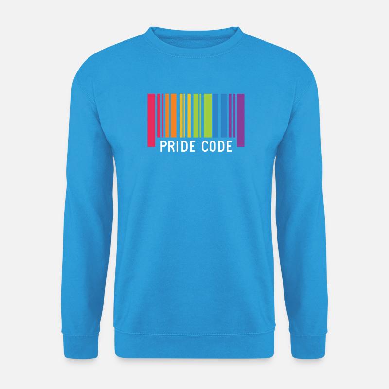 LGBT Pride Month - Pride Code - Unisex Sweatshirt - sea blue