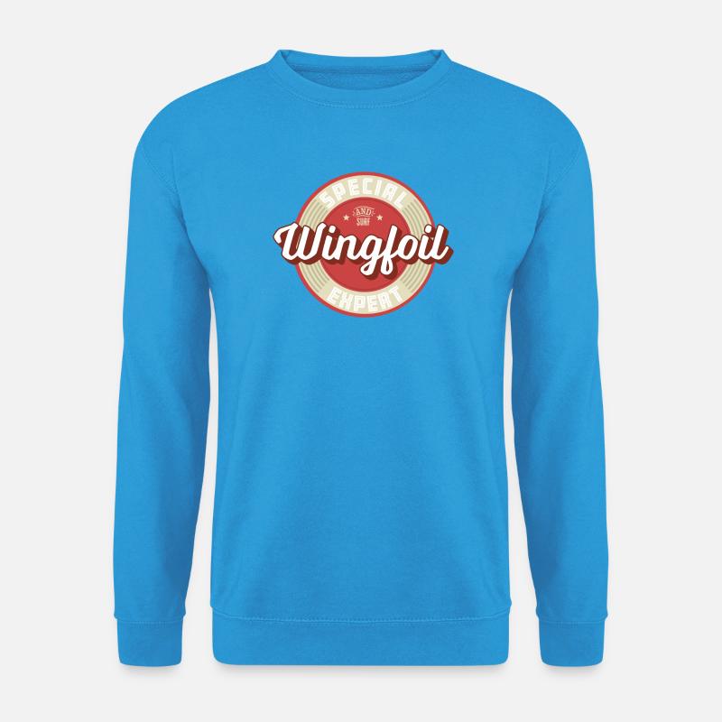 Wingfoil Label - Unisex Pullover - Meeresblau