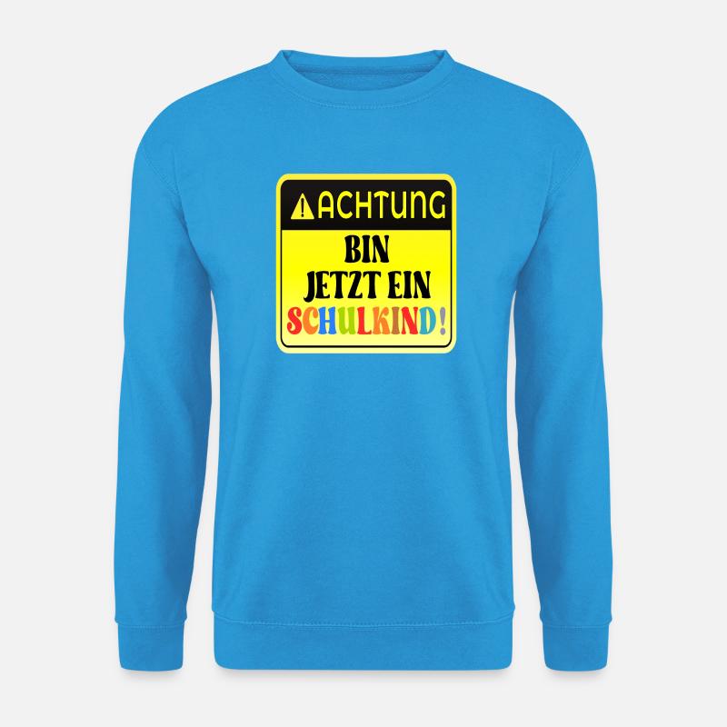 EINSCHULUNG SCHULKIND GRUNDSCHULE - Unisex Pullover - Meeresblau
