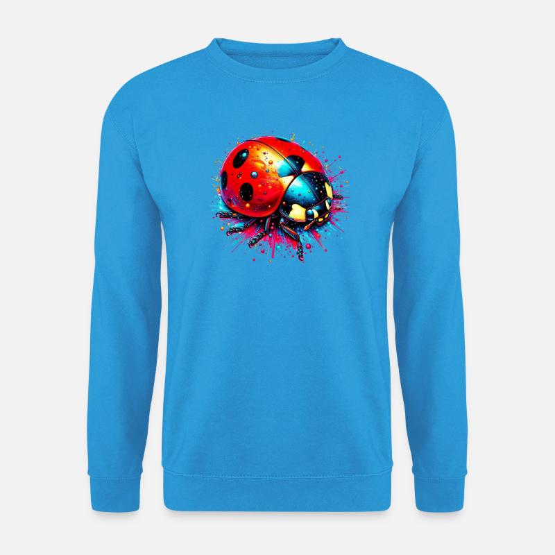 Marienkäfer - Unisex Pullover - Meeresblau