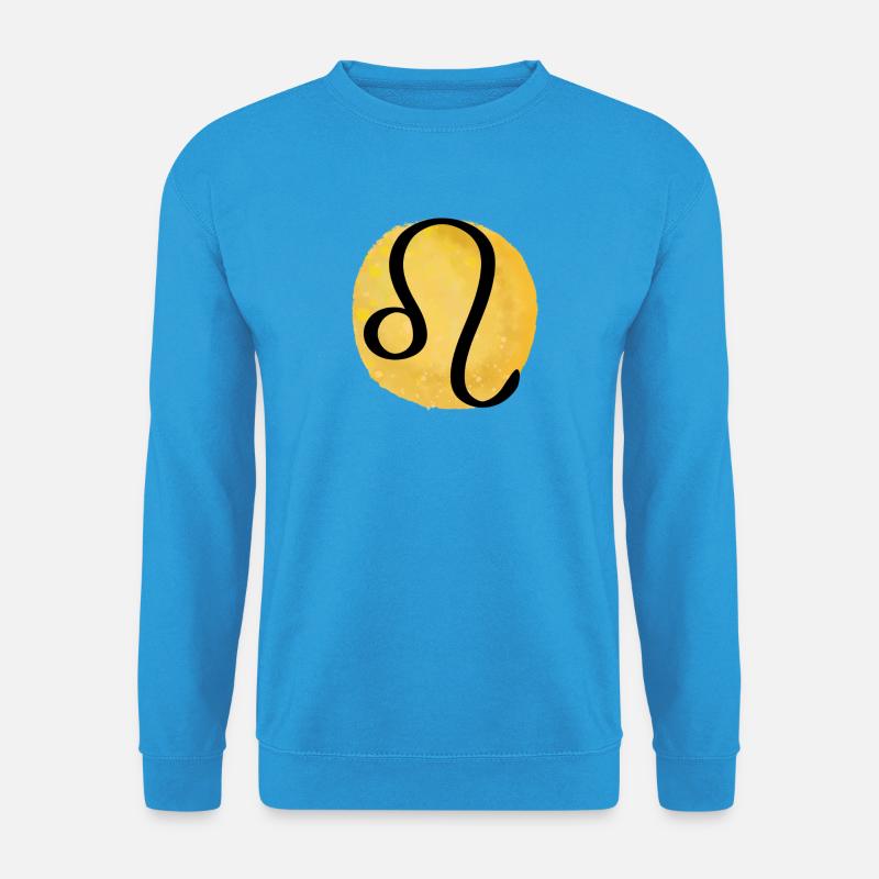 Sternzeichen Löwe - Unisex Pullover - Meeresblau