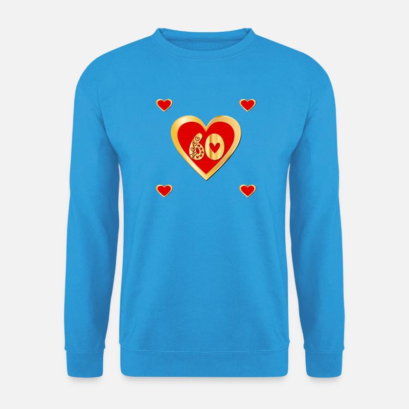 60. Geburtstag Jahre alt - Unisex Pullover - Meeresblau