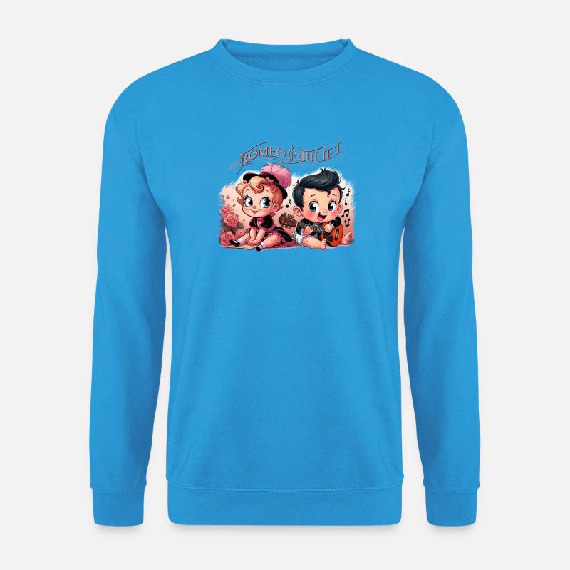 Romeo und Julia - Unisex Pullover - Meeresblau