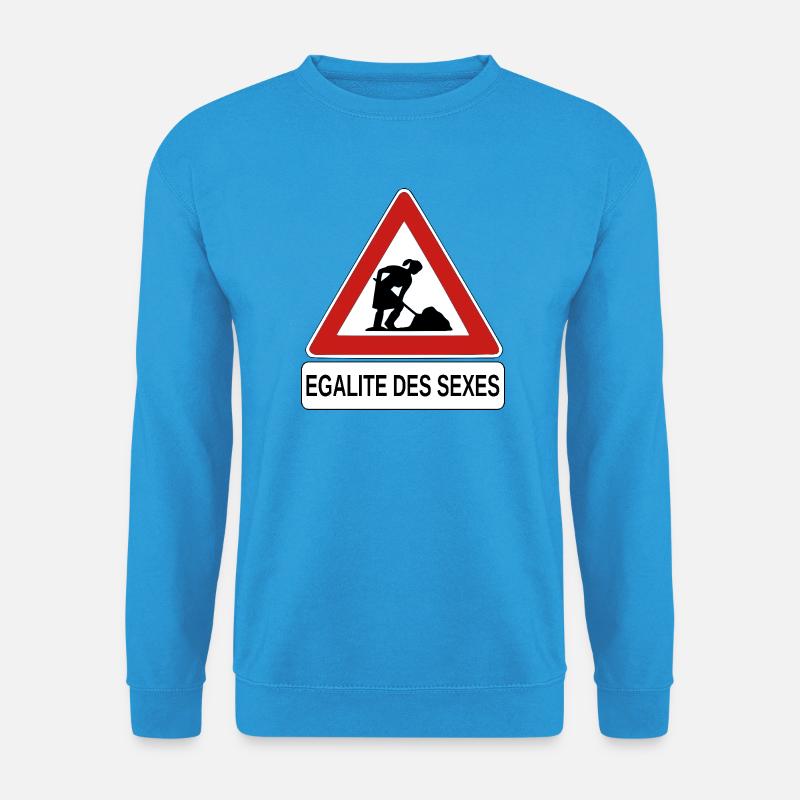 Geschlechtergleichheit - Unisex Pullover - Meeresblau