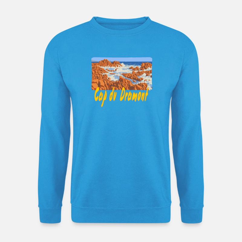 Cap du Dramont - Unisex Pullover - Meeresblau