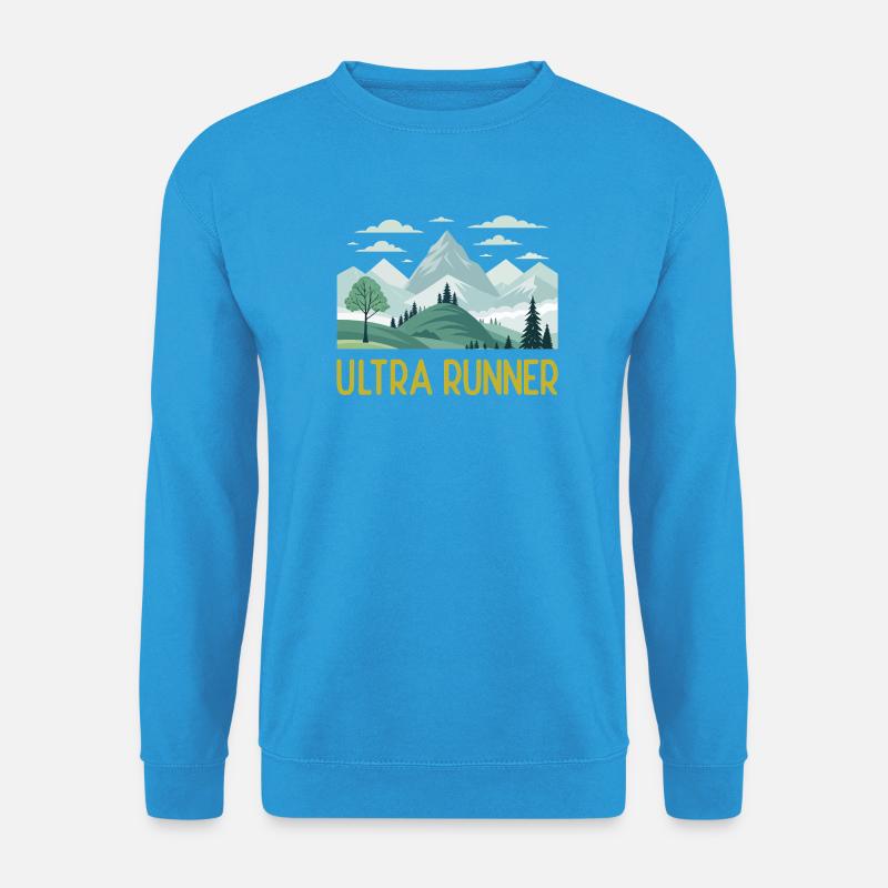 Ultra-Läufer - Unisex Pullover - Meeresblau