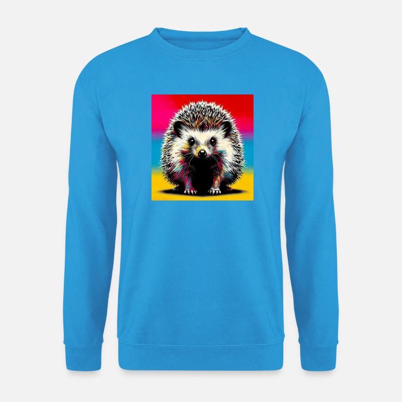 Igel - Unisex Pullover - Meeresblau